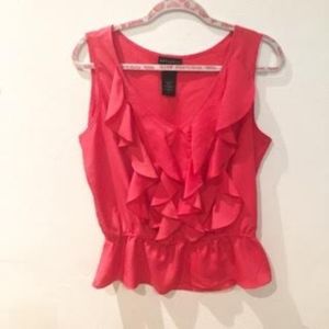 Metaphor Ruffle tank top blouse